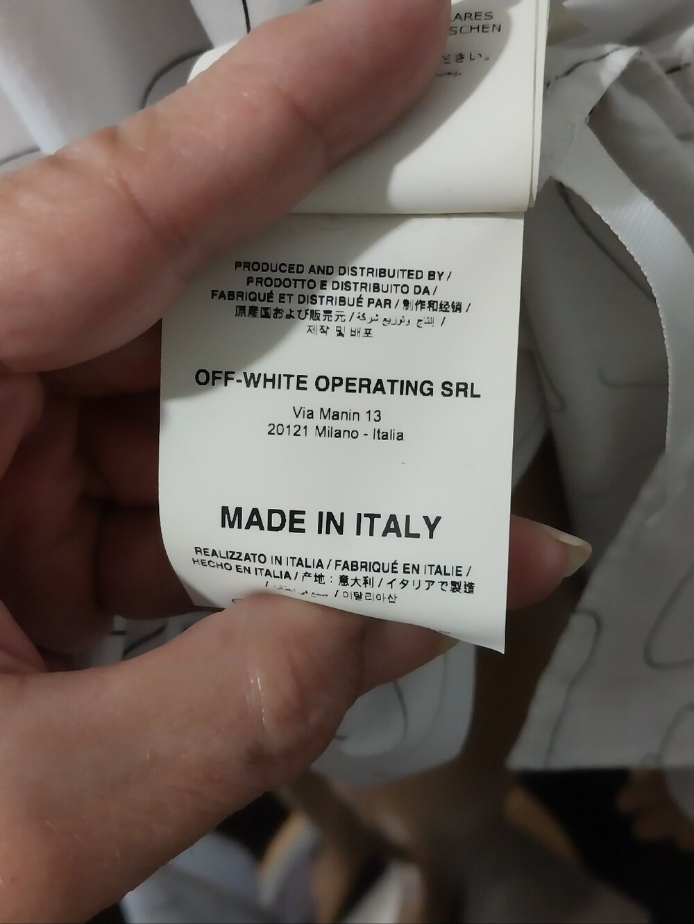 Off-White Puzzle‎ Shirt Dress, Size 42|US M - Picture 12 of 14